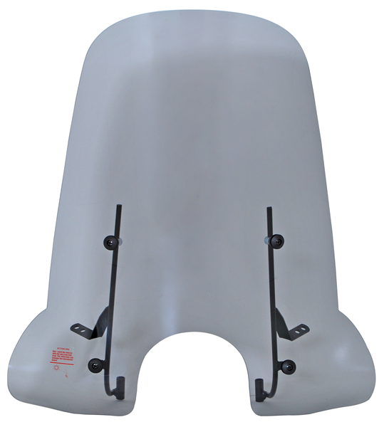 Max parts. Windscherm hoog smoke voor AGM VX50, BTC Riva, Turbho RL50 en  look a like vespa modellen