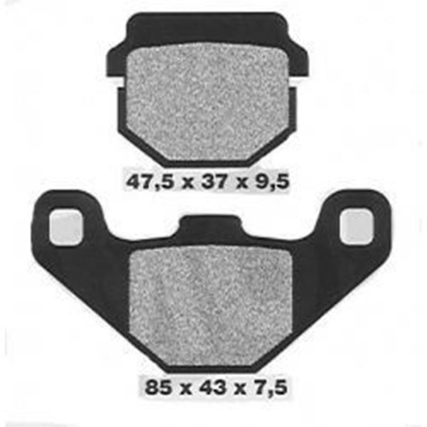 Max parts. Remblokset Hengtong o.a Peugeot Viva,Buxy \u0026 Speedfight Popcorn,  Generic