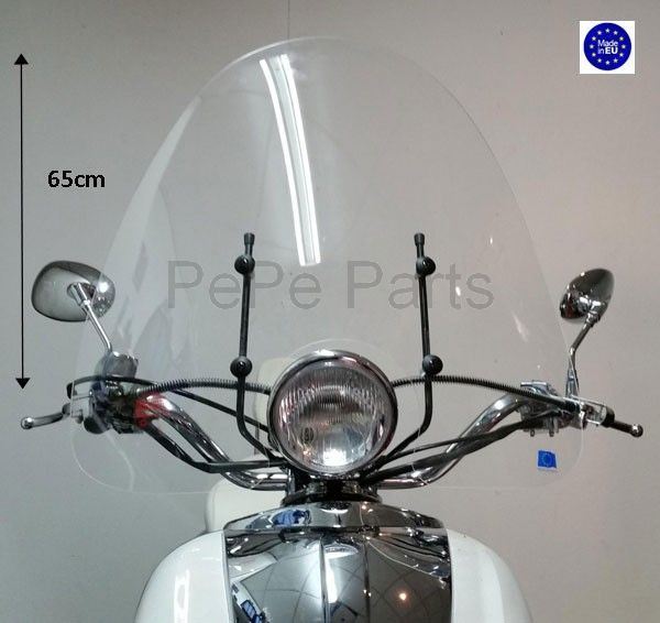 Afbeelding van Windscherm hoog en breed voor model Grande Retro