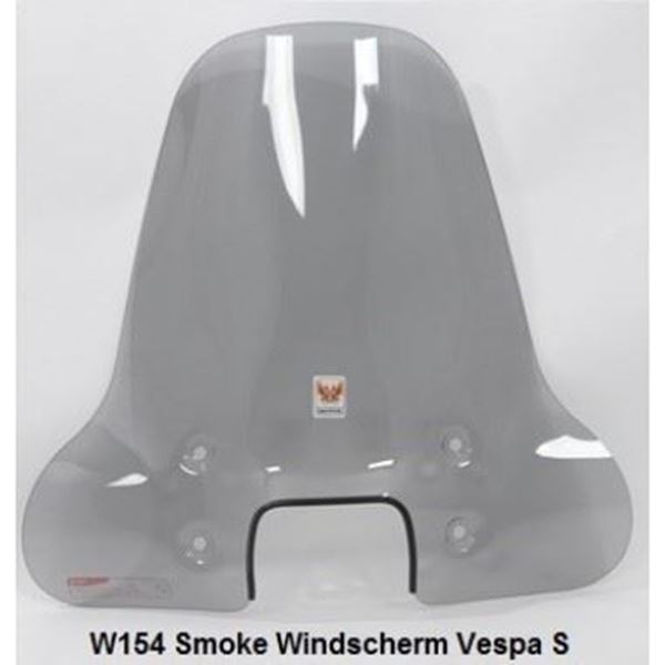 Afbeelding van Windscherm hoog Vespa S Smoke Isotta