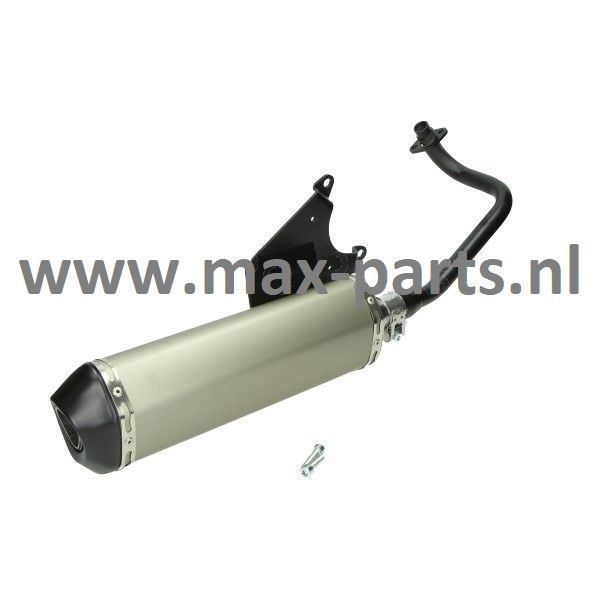 Afbeelding van Jamarcol uitlaat Piaggio zip 4T (model Akrapovic) Alu