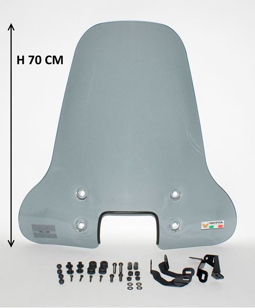 Max parts. Windscherm Isotta hoog voor VX50s, Riva sport en Type D