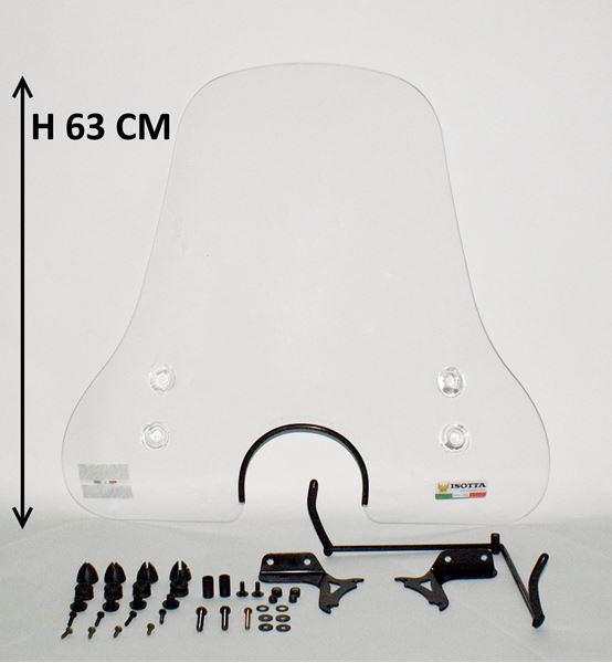 Afbeelding van Windscherm hoog Isotta RIYA & BTC JAZZ 63cm