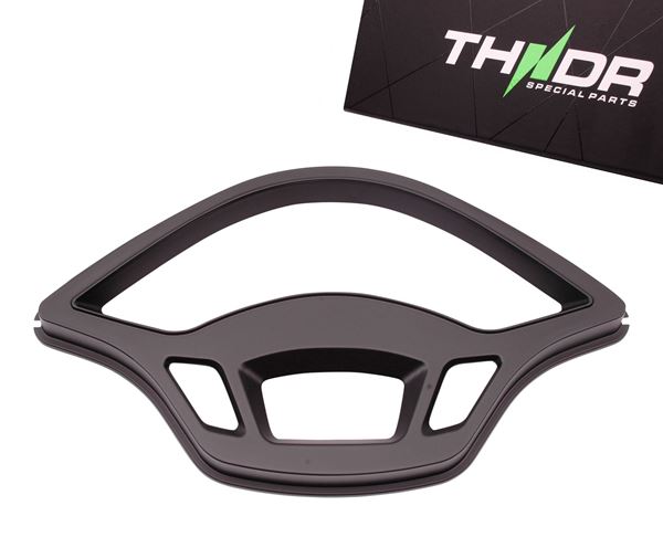 Afbeelding van OP=OP AANBIEDING THNDR Teller inleg/rand mat zwart voor Vespa Primavera en Sprint