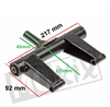 Afbeelding van Subframe Motorophanging voor model VX50 en VX50s look a like Vespa LX en S