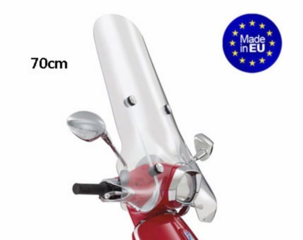 Afbeelding van Windscherm hoog imitatie Vespa Sprint made in Europe